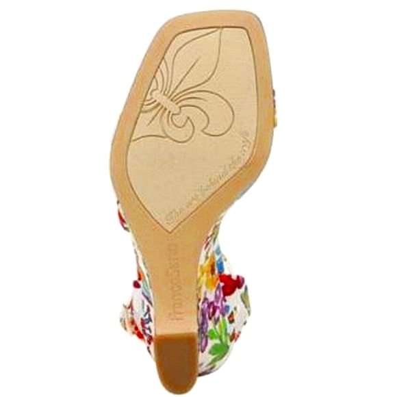 New w/o Box Franco Sarto L-Franca Ankle Strap Wedge Dress Sandals Size 6.5 - Picture 6 of 7